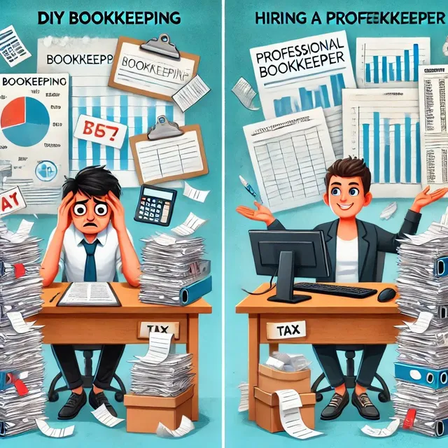 DIY vs. Hiring a Bookkeeper: When to Stop Managing Your Books Alone