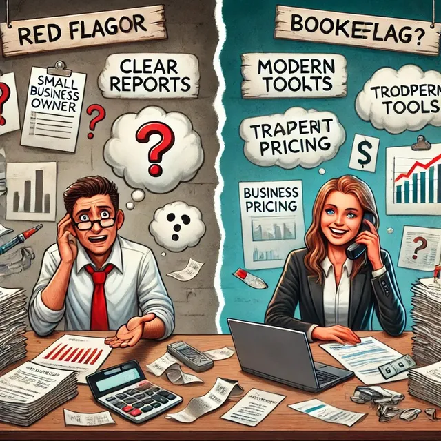 Red Flags When Interviewing Bookkeeping Services (And What to Look for Instead)