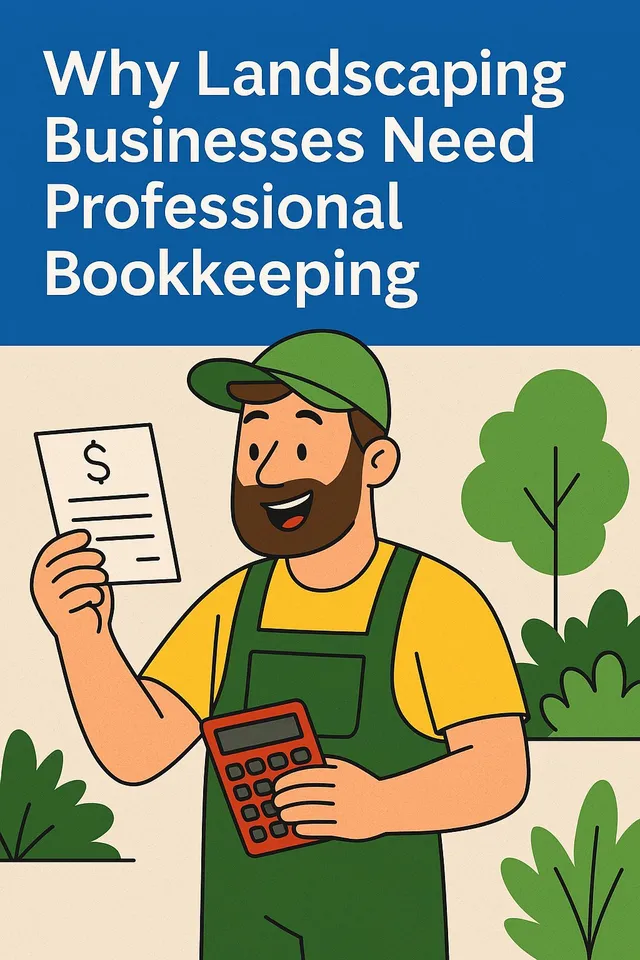 Why Every Landscaping Company Needs Professional Bookkeeping (Yes, Even Yours)